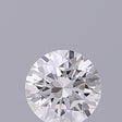 0.24 carat Round diamond G VVS2 Excellent