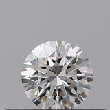 0.19 carat Round diamond E  VVS2 Excellent