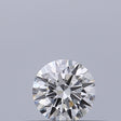 0.25 carat Round diamond E VVS1 Excellent