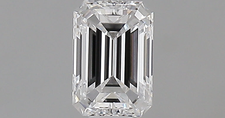 0.38 carat Emerald diamond D  VVS2