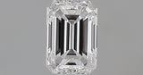 0.38 carat Emerald diamond D  VVS2