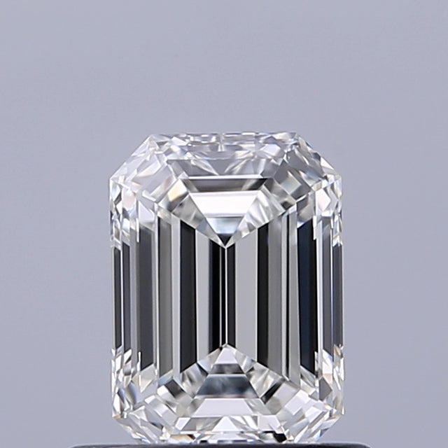 0.63 carat Emerald diamond F IF 
