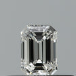 0.25 carat Emerald diamond F VVS1 