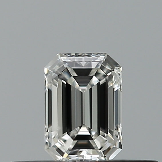 0.25 carat Emerald diamond F VVS1 