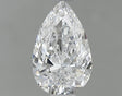 0.70 carat Pear diamond D VVS1 