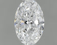 0.50 carat Oval diamond D VVS2 