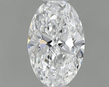 0.50 carat Oval diamond D VVS2 