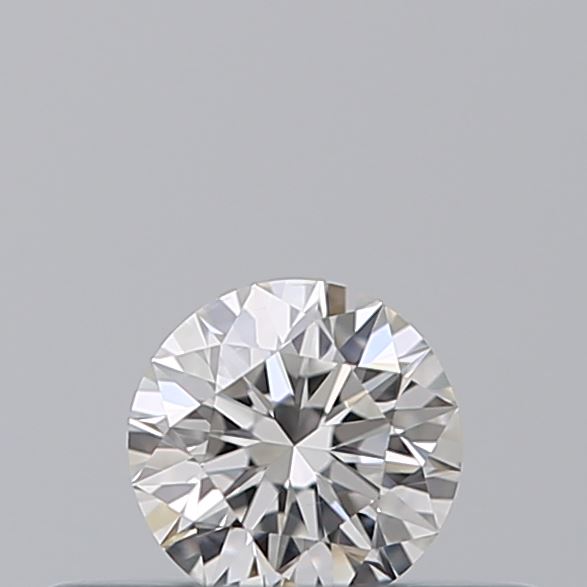 0.18 carat Round diamond E VVS2 Excellent