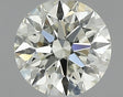 0.73 carat Round diamond K IF Excellent