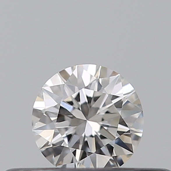 0.19 carat Round diamond F  IF Excellent