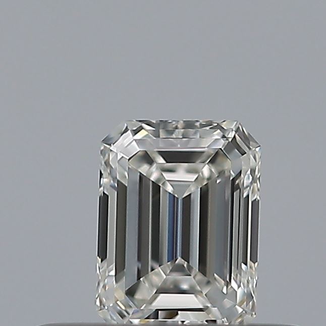 0.25 carat Emerald diamond F  VVS1