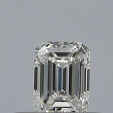 0.25 carat Emerald diamond F  VVS1