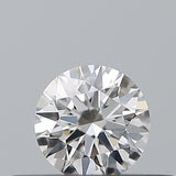0.19 carat Round diamond E  IF Excellent