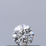 0.19 carat Round diamond E VVS1 Excellent