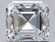 0.91 carat Asscher diamond D SI1 