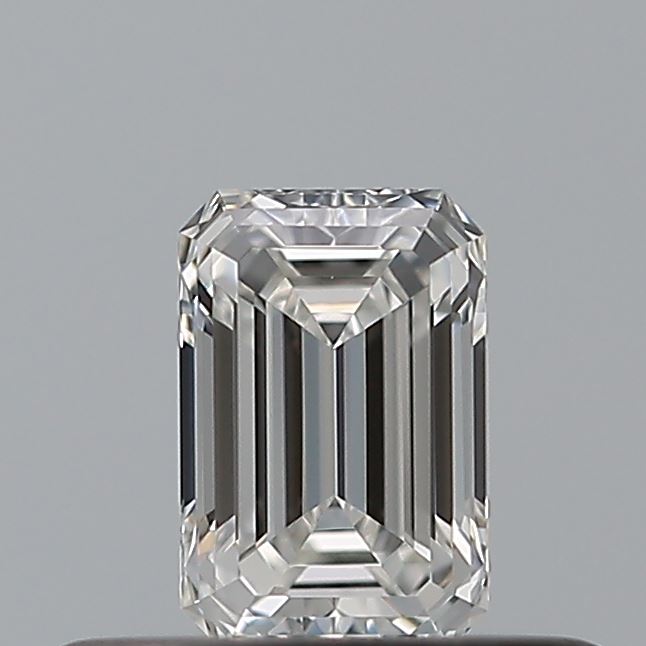 0.26 carat Emerald diamond F VVS1 