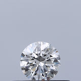 0.25 carat Round diamond F VVS2 Excellent