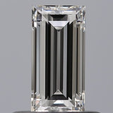 0.53 carat Baguette diamond E VVS1 