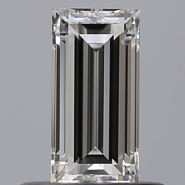 0.53 carat Baguette diamond E VVS1 