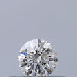 0.25 carat Round diamond E VVS2 Excellent