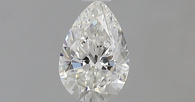 0.50 carat Pear diamond G VVS2 