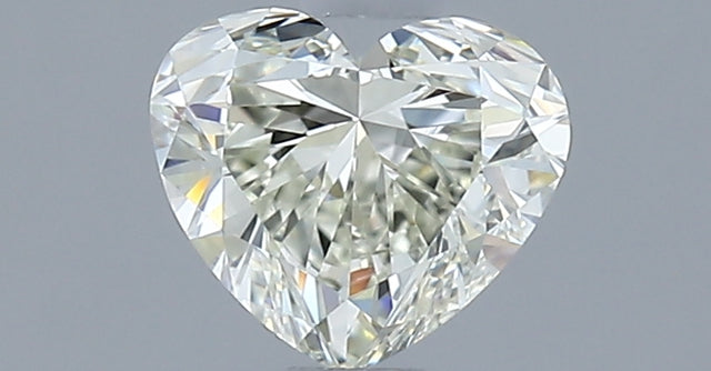 0.64 carat Heart diamond I VVS2 VeryGood