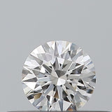 0.20 carat Round diamond F  VVS1 Excellent