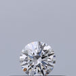 0.19 carat Round diamond D VVS1 Excellent