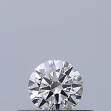 0.21 carat Round diamond D VVS1 Excellent