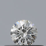 0.18 carat Round diamond F  VVS2 Excellent