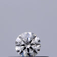 0.18 carat Round diamond E VVS2 Excellent