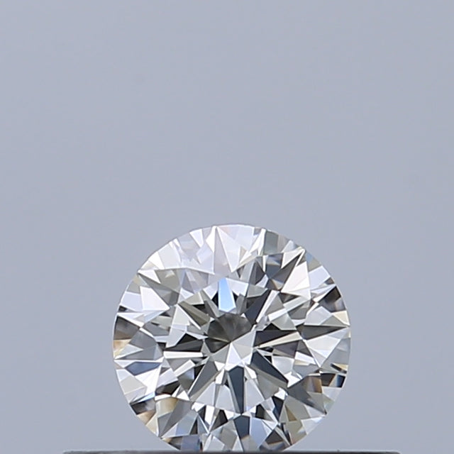 0.25 carat Round diamond E VVS2 Excellent