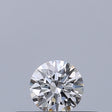 0.19 carat Round diamond E IF Excellent