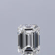 0.30 carat Emerald diamond F VVS1 