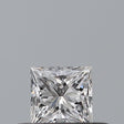 0.23 carat Princess diamond D VVS2 