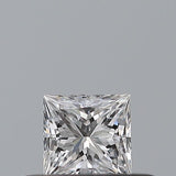 0.23 carat Princess diamond D VVS2 