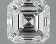 0.74 carat Asscher diamond F VS2 