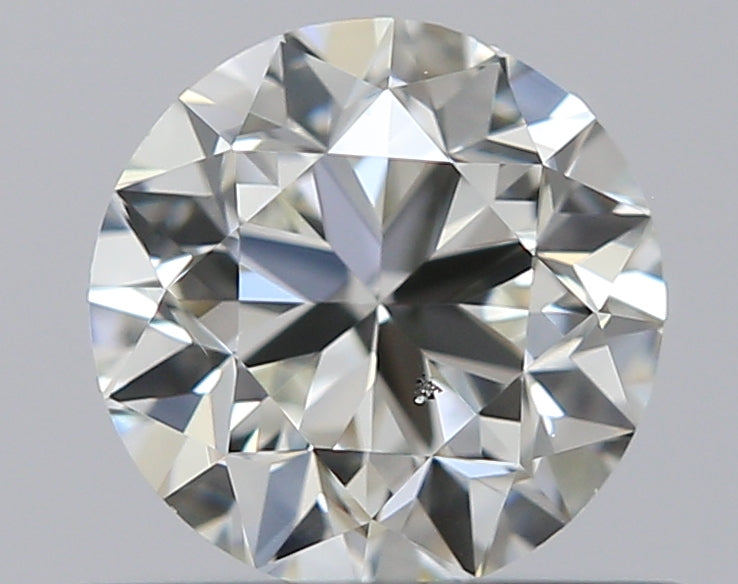 0.50 carat Round diamond J  SI1 Very good