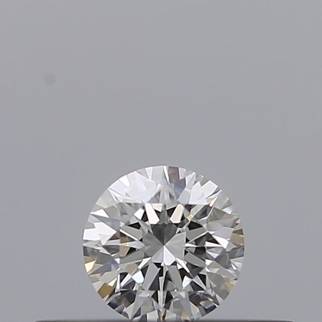 0.18 carat Round diamond D VVS2 Excellent