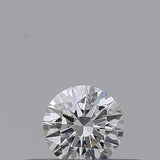 0.18 carat Round diamond D  VVS2 Excellent