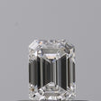 0.32 carat Emerald diamond D VVS2 