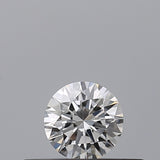 0.21 carat Round diamond D VVS1 Excellent