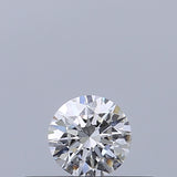 0.19 carat Round diamond D VVS1 Excellent