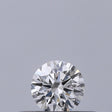 0.18 carat Round diamond F IF Excellent