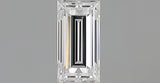 0.25 carat Baguette diamond E  VVS1