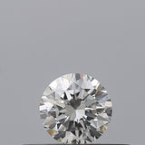 0.23 carat Round diamond F VVS1 Excellent