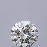 0.33 carat Round diamond J IF Excellent