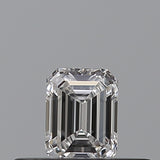 0.24 carat Emerald diamond D  VVS2