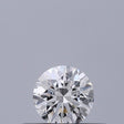 0.19 carat Round diamond E VVS1 Excellent