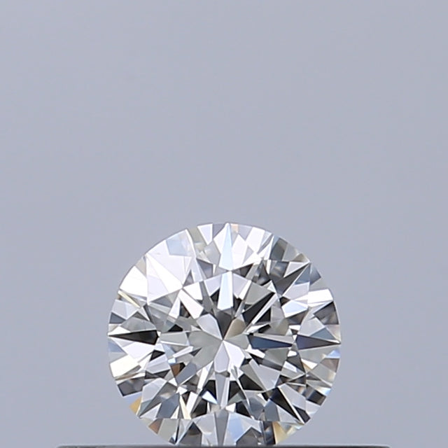 0.25 carat Round diamond E VVS1 Excellent